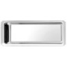 Plat Inox 420x180x30 mm - Vitrine Inox 18/10 (pans coupés)disponible à la Maison Pollet de Toulouse