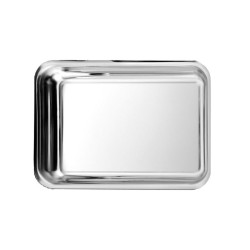 Plat Inox 425x310x40 mm - Vitrine Inox 18%disponible à la Maison Pollet de Toulouse