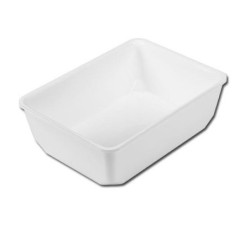 Plat Plexi blanc - 265x200x80 mm - Gastronorm 1/5disponible à la Maison Pollet de Toulouse