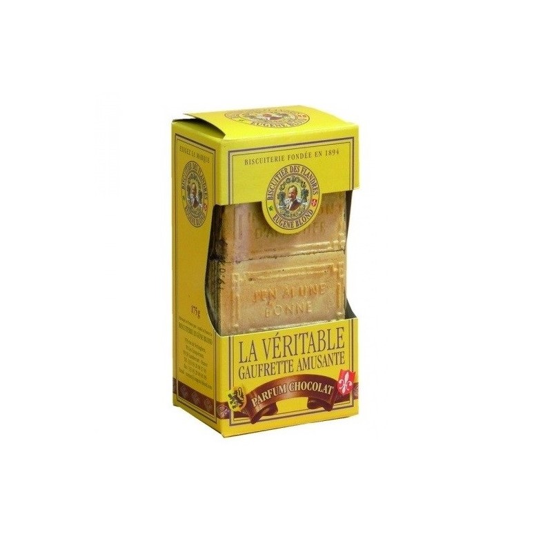Gaufrettes amusantes Chocolat - 175 g (Eugène Blond)disponible à la Maison Pollet de Toulouse