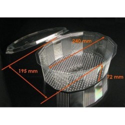 Barquette Fraîcheur MULTIPACK 2000 g - 240x195x72 mm (x50)disponible à la Maison Pollet de Toulouse