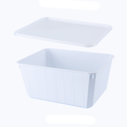 Super Caissette Blanche CartyBox 1150 ml - 159x130x83 mmdisponible à la Maison Pollet de Toulouse