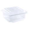 Barquette chaleur couvercle attenant PP 1500 g - 190x185x60 mm (x50)disponible à la Maison Pollet de Toulouse