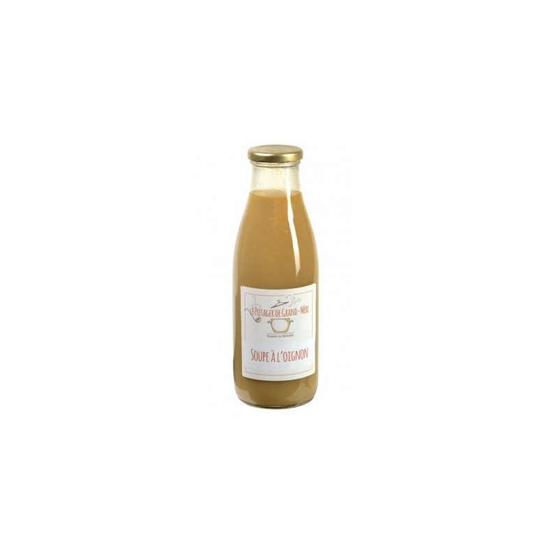Soupe d'Oignons - 72 cl (Le Potager de Grand Mère)disponible à la Maison Pollet de Toulouse