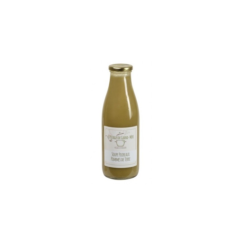 Soupe de Poireaux Pommes de terre - 72 cl (Le Potager de Grand Mère)disponible à la Maison Pollet de Toulouse