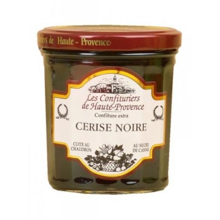 Confiture de Cerise Noire - 370 g (Confituriers de Haute-Provence)disponible à la Maison Pollet de Toulouse