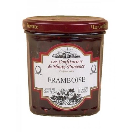 Confiture de Framboise - 370 g (Confituriers de Haute-Provence)disponible à la Maison Pollet de Toulouse