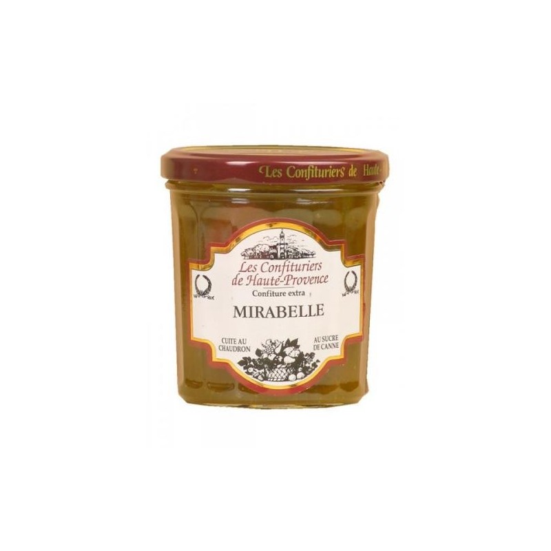 Confiture de Mirabelle - 370 g (Confituriers de Haute-Provence)disponible à la Maison Pollet de Toulouse