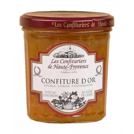 Confiture Orange-Citron-Pamplemousse - 370 g (Confituriers de Haute-Provence)disponible à la Maison Pollet de Toulouse