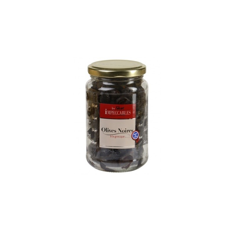 Olives noires à la grecque - 37 cl (Impeccables)disponible à la Maison Pollet de Toulouse