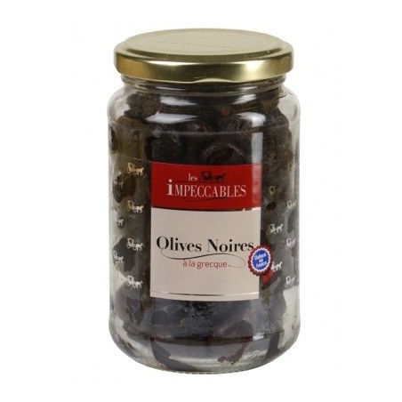 Olives noires à la grecque - 37 cl (Impeccables)disponible à la Maison Pollet de Toulouse