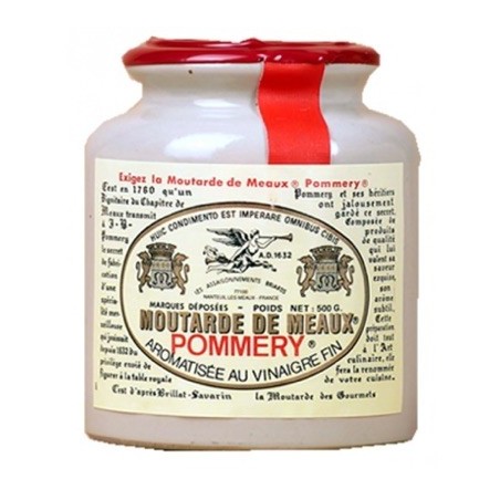 Moutarde de Meaux - 500 g (Pommery)disponible à la Maison Pollet de Toulouse