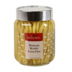 Haricots beurre extra-fin cueillis et rangés mains - 72 cl (Impeccables)disponible à la Maison Pollet de Toulouse