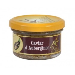Caviar d'aubergines - 90 g (Les délices du Lubéron)disponible à la Maison Pollet de Toulouse