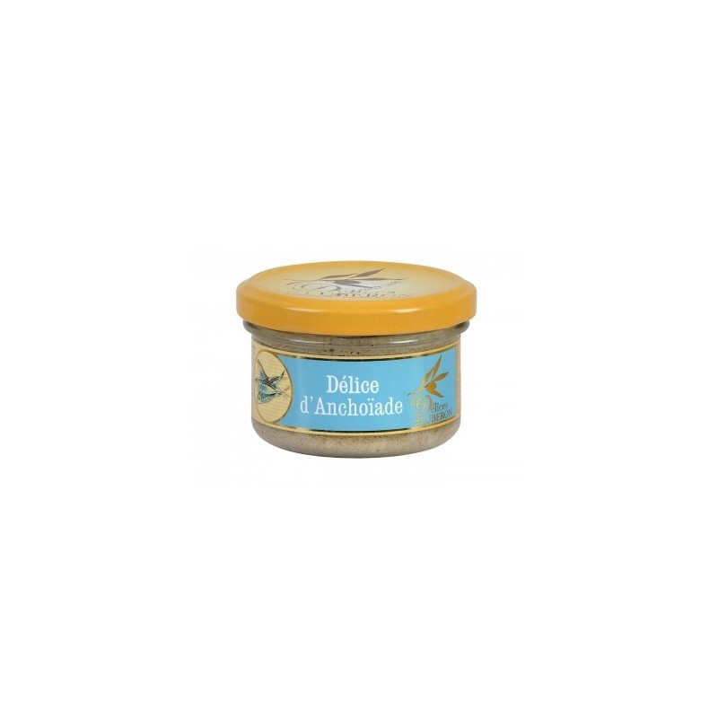 Crème d'anchois - 90 g (Les délices du Lubéron)disponible à la Maison Pollet de Toulouse