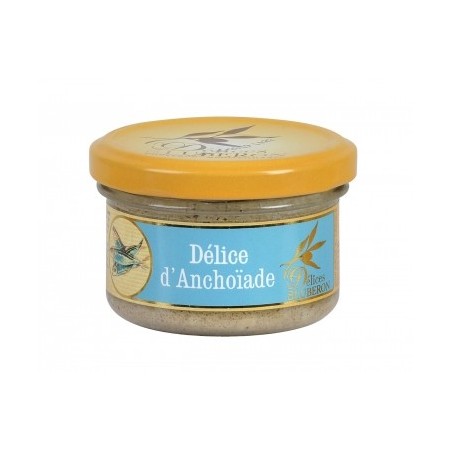Crème d'anchois - 90 g (Les délices du Lubéron)disponible à la Maison Pollet de Toulouse