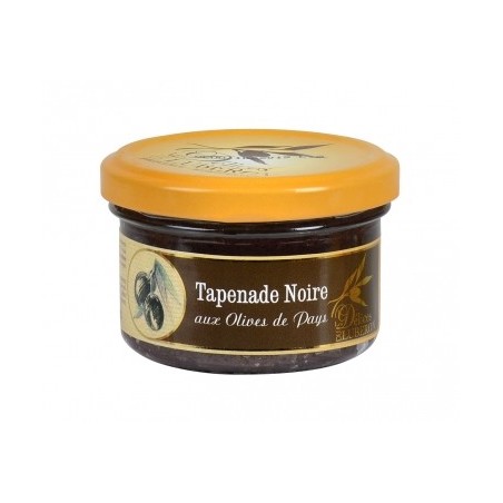 Tapenade noire à la provençale - 90 g (Les délices du Lubéron)disponible à la Maison Pollet de Toulouse