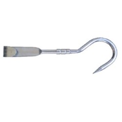 Crochet Tournant Ø 12x285 mm pour barre de 15 mm - charge max 230 kgdisponible à la Maison Pollet de Toulouse