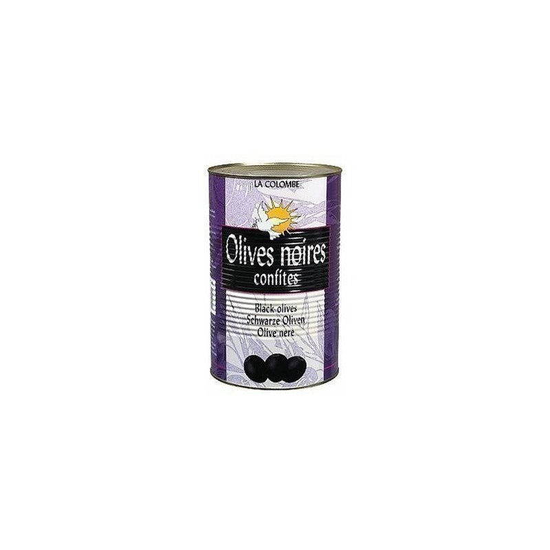 Olives Noires confites - 5/1 (La Colombe)disponible à la Maison Pollet de Toulouse