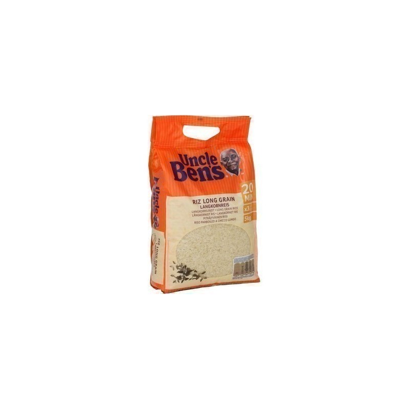 Riz long grains 20 minutes - 5 kg (Uncle Ben's)disponible à la Maison Pollet de Toulouse