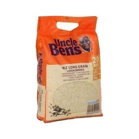 Riz long grains 20 minutes - 5 kg (Uncle Ben's)disponible à la Maison Pollet de Toulouse