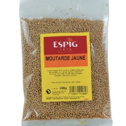 Moutarde jaune grain - 100 g (Espig)disponible à la Maison Pollet de Toulouse