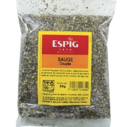 Sauge feuille concassée - 50 g (Espig)disponible à la Maison Pollet de Toulouse