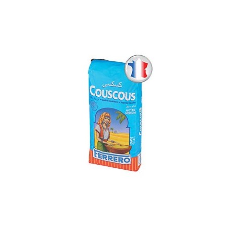 Semoule couscous moyenne - 5 kg (Ferrero)disponible à la Maison Pollet de Toulouse