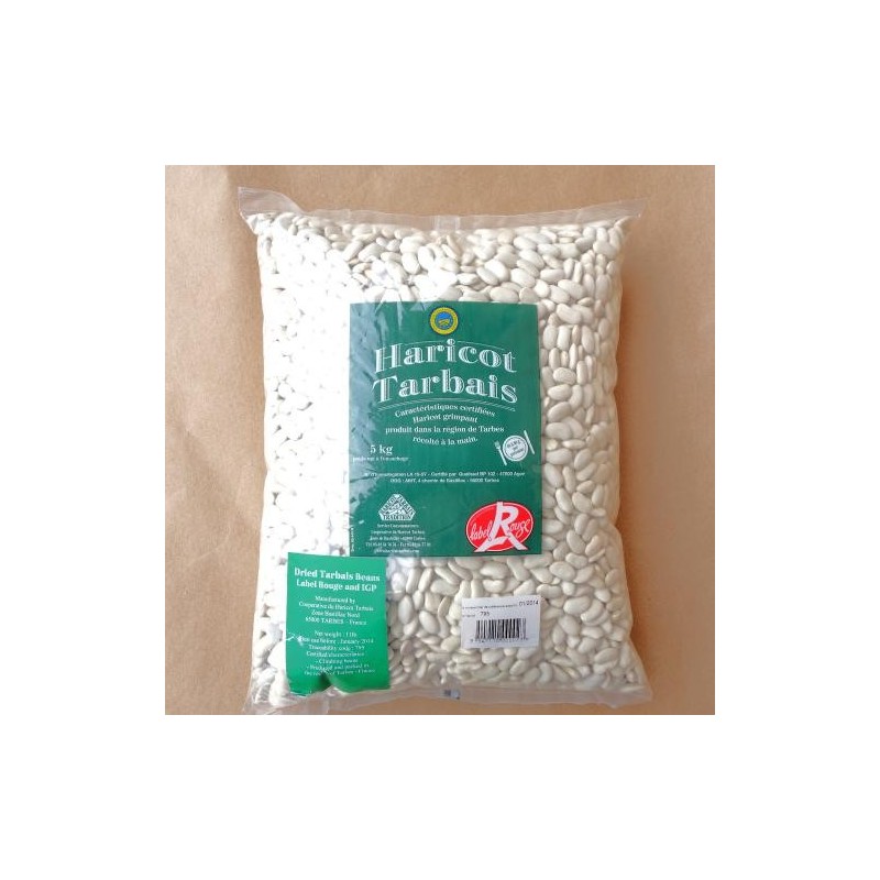 Haricots Tarbais IGP - 5 kgdisponible à la Maison Pollet de Toulouse