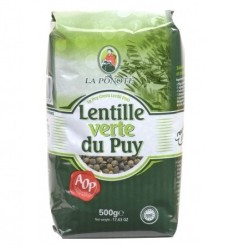 Lentille verte du Puy AOP - 500 g (La Panote)disponible à la Maison Pollet de Toulouse