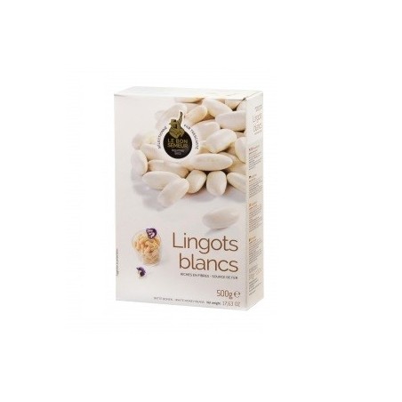 Lingots blancs - 500 g (Le Bon Semeur)disponible à la Maison Pollet de Toulouse