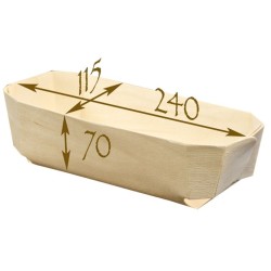 Moule bois peuplier 240x115x70 mm - Archiduc (Panibois)disponible à la Maison Pollet de Toulouse