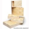 Coffret bois peuplier 350x265x50 mm - Chambord (Panibois)disponible à la Maison Pollet de Toulouse