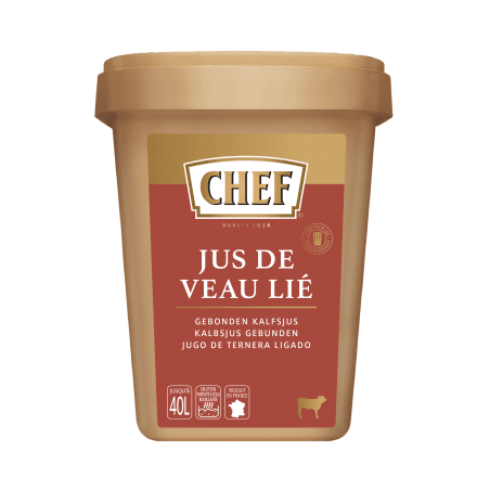 Jus de veau lié - 1200 g (Chef)disponible à la Maison Pollet de Toulouse