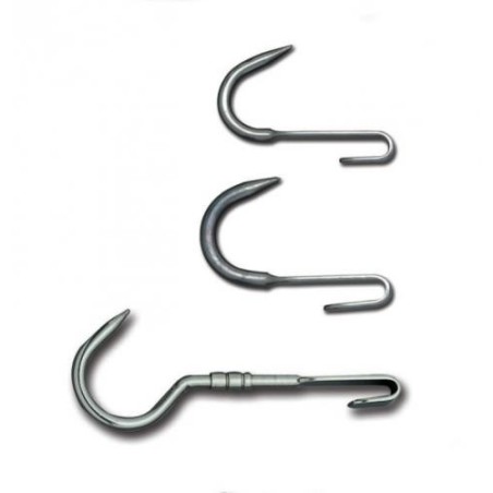 Crochet Ø 12x140 mm encoche ouverte pour barre de 15 mm - charge max 230 kgdisponible à la Maison Pollet de Toulouse