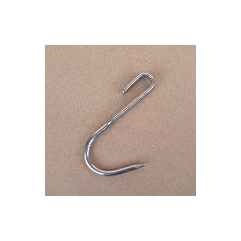 Crochet Ø 10x100 mm encoche ouverte pour barre de 6 mm - charge max 180 kgdisponible à la Maison Pollet de Toulouse