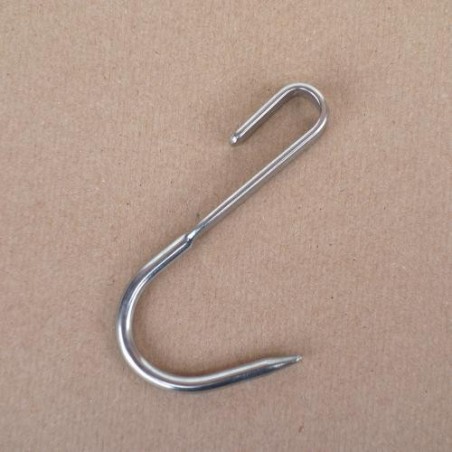 Crochet Ø 10x100 mm encoche ouverte pour barre de 6 mm - charge max 180 kgdisponible à la Maison Pollet de Toulouse