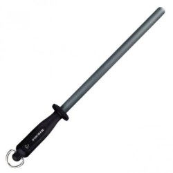 Fusil diamant ovale 27 cm manche Noir (Fischer)disponible à la Maison Pollet de Toulouse