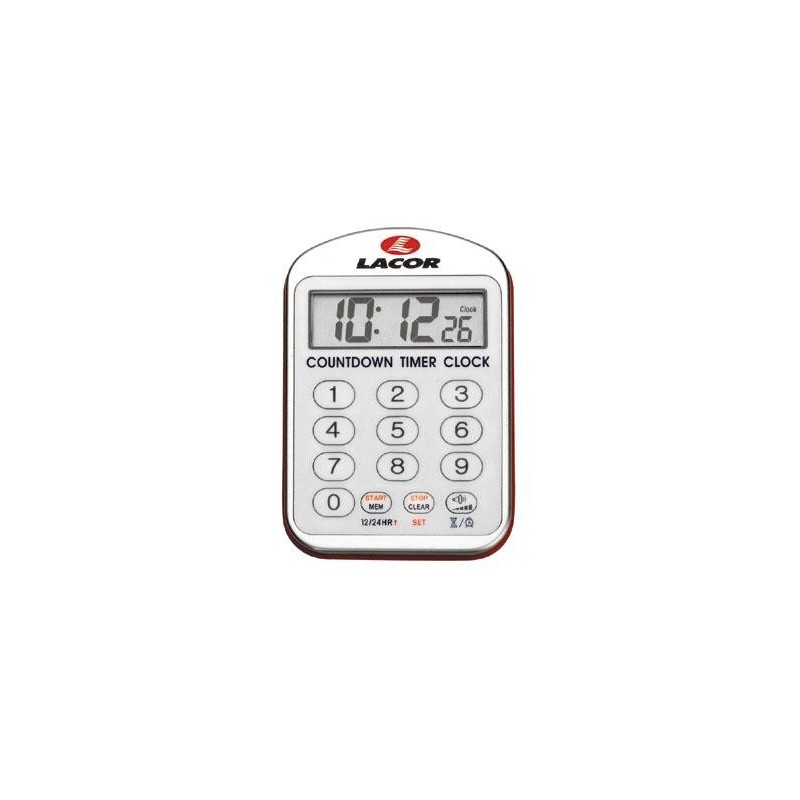 Minuteur de cuisine avec alarme - 130x245x25 mmdisponible à la Maison Pollet de Toulouse