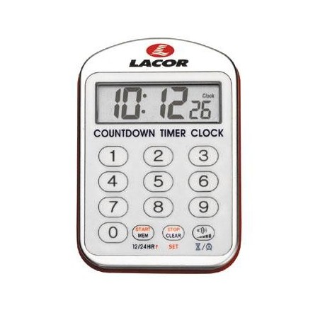 Minuteur de cuisine avec alarme - 130x245x25 mmdisponible à la Maison Pollet de Toulouse