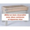 700x400x120 mm - Billot reversible avec 2 ceintures & équerredisponible à la Maison Pollet de Toulouse