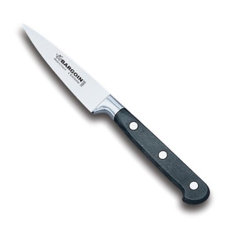 Couteau office 8 cm manche Noir (Bargoin)disponible à la Maison Pollet de Toulouse