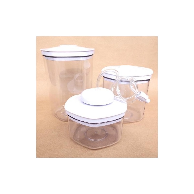 Boite sous vide + adaptateurdisponible à la Maison Pollet de Toulouse