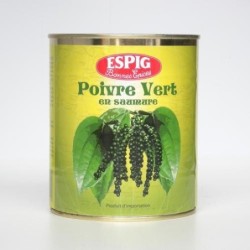 Poivre vert grain saumuré - boîte 4/4 (Espig)disponible à la Maison Pollet de Toulouse