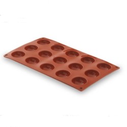 Moule en silicone Hémisphère 15 cavités - Ø 40x20 mmdisponible à la Maison Pollet de Toulouse