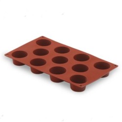 Moule en silicone Muffin 11 cavités - Ø 50x28 mmdisponible à la Maison Pollet de Toulouse