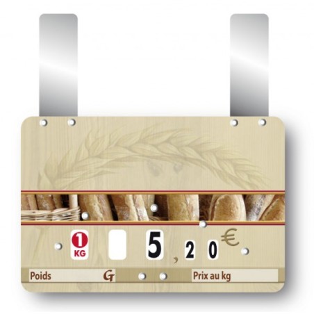 Etiquette : Fournil neutre - 10x15 cm (avec roulettes & grandes pattes)disponible à la Maison Pollet de Toulouse