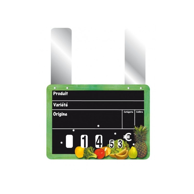 Etiquette : Cueillette neutre - 10x15 cm (avec roulettes & grandes pattes)disponible à la Maison Pollet de Toulouse