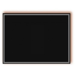 Panneau : Ardoisine noire liseré blanc - 50x70 cmdisponible à la Maison Pollet de Toulouse