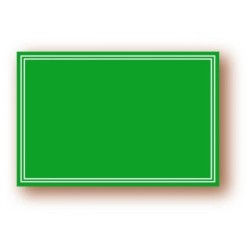 Panneau : Ardoisine verte liseré blanc - 50x70 cmdisponible à la Maison Pollet de Toulouse